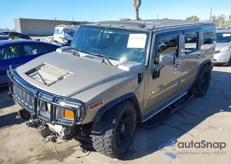 2005 Hummer H2 Suv из США, поврежденный, VIN 5GRGN23UX5H112449
